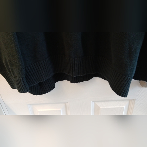 Polo Ralph Lauren Mock‑Neck Quarter‑Zip Sweater – Black w/ Red Pony – 3XLT - Picture 6 of 7